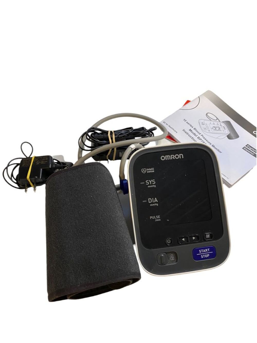 Omron Blood Pressure Monitor and Upper Arm Cuff Model BP785N